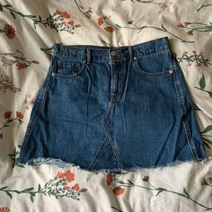 Jean skirt